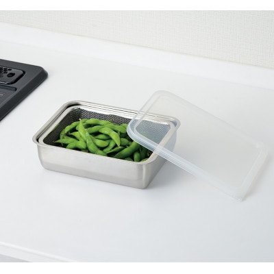 YB-501 燕熟の技 ユニット1/2バット&ザル&フタセット 燕三条産