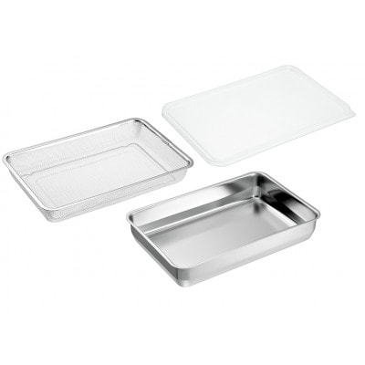 YB-750 燕熟の技 ユニット1/1バット&ザル&フタセット 燕三条産