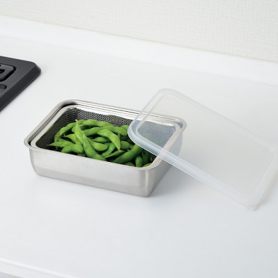 YB-1500 燕熟の技 ユニット1/2バット&ザル&フタ 各3個セット 燕三条産