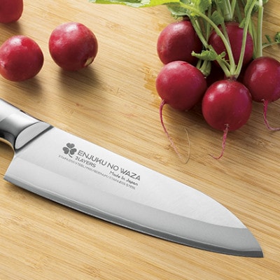 EJH-1500 燕熟の技 オールステンレス三徳包丁170mm 日本製・燕三条産