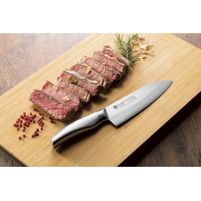 EJH-1500 燕熟の技 オールステンレス三徳包丁170mm 日本製・燕三条産