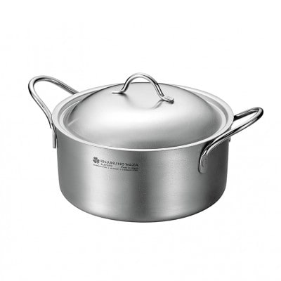 EJSA-1000 燕熟の技 クローバーシリーズ 両手鍋20cm 日本製・燕三条産