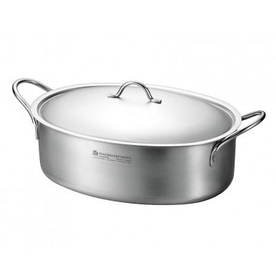 EJSA-1200 燕熟の技 クローバーシリーズ オーバルパン28cm 日本製・燕三条産