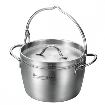 EJSA-1500 燕熟の技 クローバーシリーズ ツル付ダッチオーブン15cm(6インチ) 燕三条産