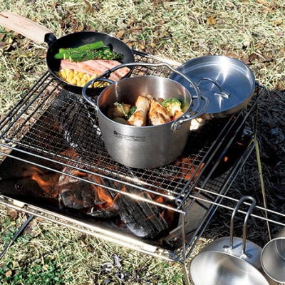 EJSA-1500 燕熟の技 クローバーシリーズ ツル付ダッチオーブン15cm(6インチ) 燕三条産