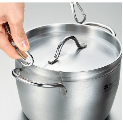 EJSA-1500 燕熟の技 クローバーシリーズ ツル付ダッチオーブン15cm(6インチ) 燕三条産