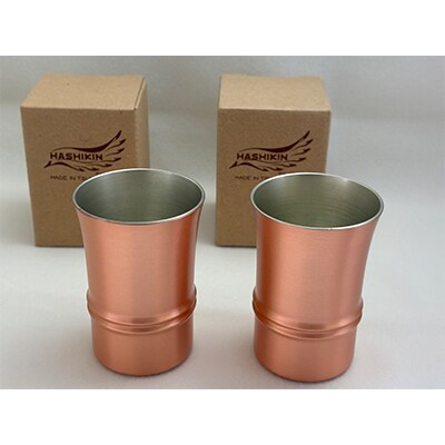 純銅 酒グラスマット2P