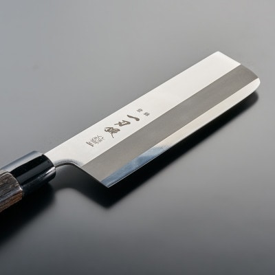 【燕三条職人が作る包丁】一刃鍛　セミステンレス鋼　菜切170mm　メイドインツバメ認証品