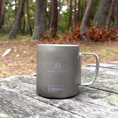 【LALPHA】チタンダブルマグ450
