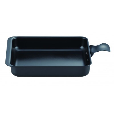 わたしのこだわり鉄鍋シリーズ　グリルプレート　シリコンコーティング　(木台付き)