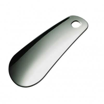 靴べら　革付　純チタンミラー仕様