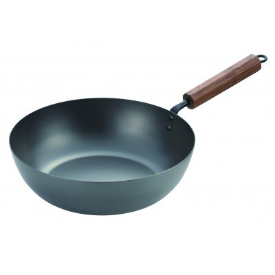 わたしのこだわり　窒化鉄　フライパン(リング付)　28cm深型