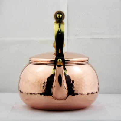 燕三条 純銅 やかん ケトル 2.4L 輝 -KAGAYAKI- 銅製