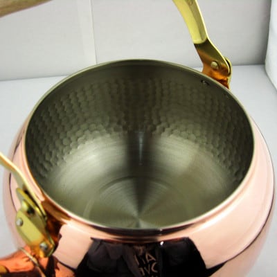 燕三条 純銅 やかん ケトル 2.4L 輝 -KAGAYAKI- 銅製