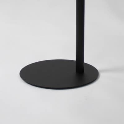 【KUROSHIROpremium|abekin】大理石ソファテーブル　ABSS-B-36(黒)1台
