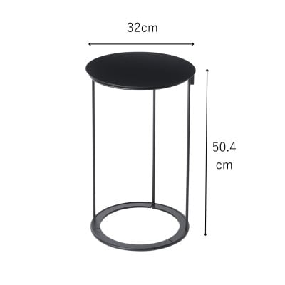 【KUROSHIRO】ポリ袋ホルダーLID(蓋付き)　ABSS-B-69(黒)