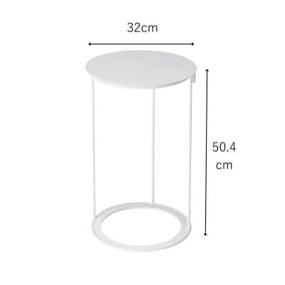 【KUROSHIRO】ポリ袋ホルダーLID(蓋付き)　ABSS-W-69(白)