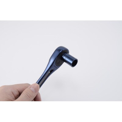 差込角9.5mm[3/8] Tactile LIGHTOOL ソケットセット8点セット(ブルー)