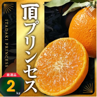 【紅プリンセス同品種】愛媛県産 新品種柑橘 愛果48号【甘平×まどんな】2kg【D31-56】