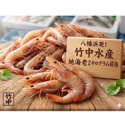 竹中水産の地海老(八幡浜産)2キロ!【F22-267】