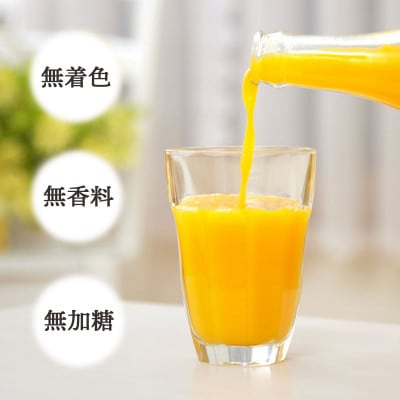 愛媛産100%ストレート 自然のめぐみ みかんジュース 180ml×6本 ギフト箱入【C25-58】