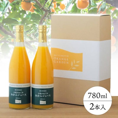 愛媛のおいしいみかんでつくった果汁100% 自然のめぐみジュース ギフトBOX入り【C25-63】