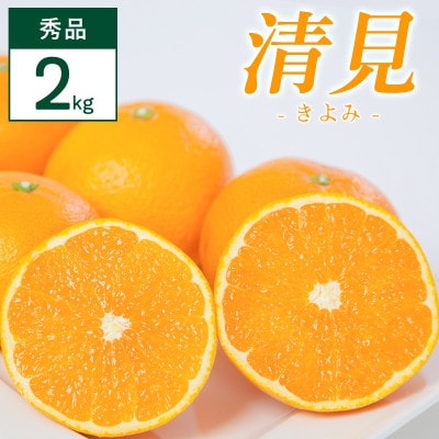 清見 2kg 愛媛県 八幡浜市 西宇和地区 柔らかい果肉【C25-351】