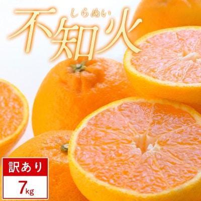 【訳あり】不知火 7kg みかん 愛媛県 八幡浜市 西宇和地区【D25-375】