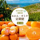 【発送月固定定期便】愛媛みかん大玉8kg(訳)×せとか2kg【G25-259】全2回