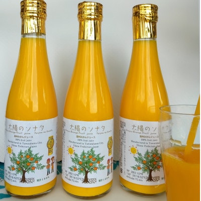 太陽のソナタ(温州おれんじジュース小3本入り)【C12-4】