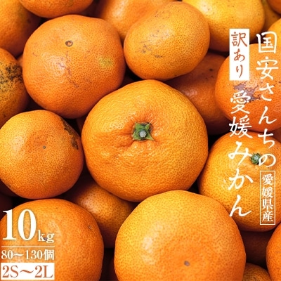 国安さんちの愛媛みかん10kg【訳あり】【C20-12】