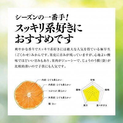 【 天空 の 果樹園 】 極早生 みかん 5kg 【C45-72】
