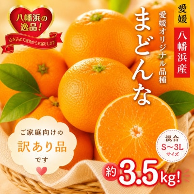 2026年11月発送開始　ぷるぷる食感!「 まどんな 」約3.5 キロ【 訳あり 】【D39-44】