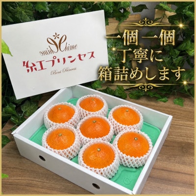柑橘界のサラブレット!!「まどんな」と「甘平」を親に持つ!!　「紅プリンセス」2キロ【D39-76】