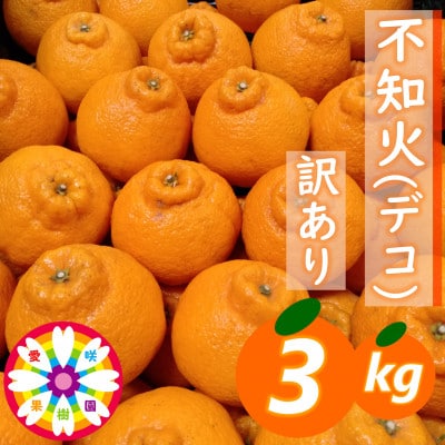 愛咲果樹園「不知火 ( デコ )」訳あり 約3kg【71-71】