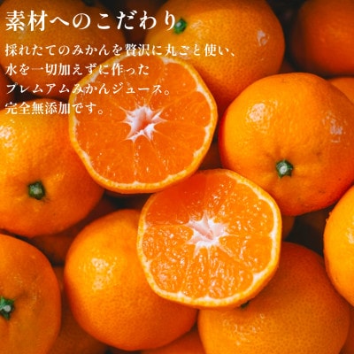 【水を一滴も使わない】愛媛みかん100%ストレートジュース 1000ml×6本【G70-2】