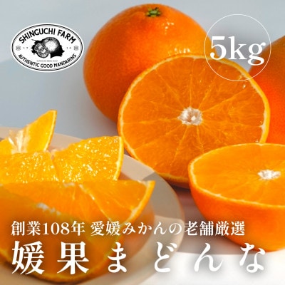 【創業108年】愛媛みかんの老舗厳選【紅まどんなと同品種】媛果まどんな5kg【F70-56】