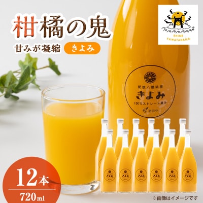 きよみジュース　720ml×12本【H56-78】