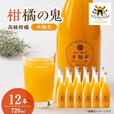 不知火ジュース(ストレート)720ml×12本【H56-80】