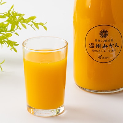 温州みかんジュース(ストレート)720ml×12本【H56-81】