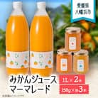 みかんジュースとマーマレードのセット【D18-2】