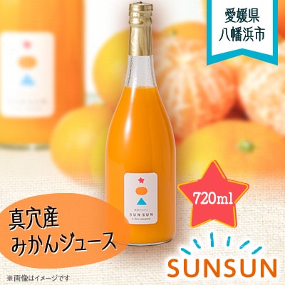 真穴産みかんジュース「SUNSUN」【A18-10】