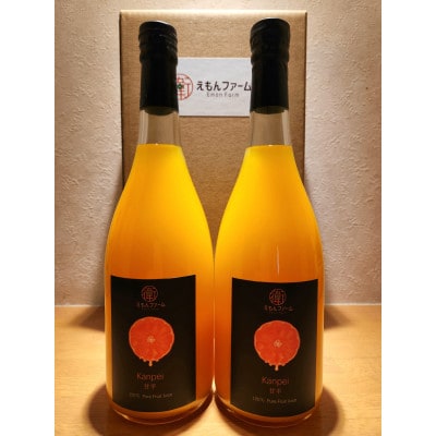 甘平ジュース720ml×2本セット【C63-2】