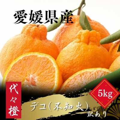 【プリプリ果肉】【訳あり】デコ(不知火) 5kg【C83-14】