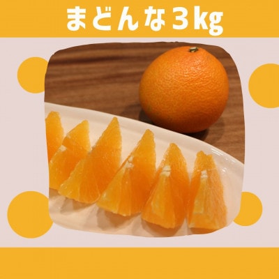 愛媛県八幡浜産　まどんな3kg【E94-2】