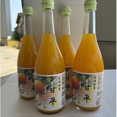 甘平ジュース720ml×4本【D101-3】