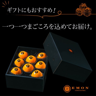 ※先行受付中!!【元祖・EMON】富士柿 3kg【63-7】