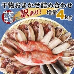 訳あり干物 4Kgおまかせ詰め合わせ