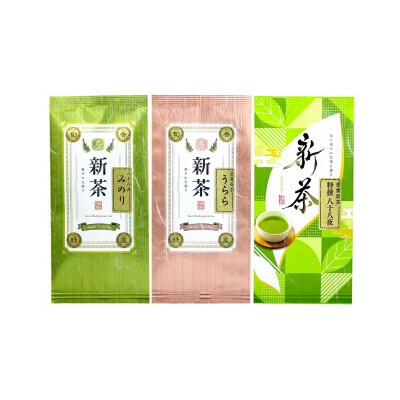 2022年 愛鷹新茶 初香りセット 深蒸し煎茶を飲み比べ(みのり・うらら・特撰八十八夜)
