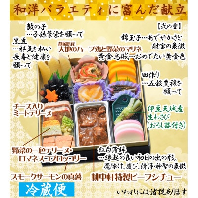 おせち料理二段重